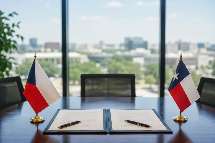 Dohoda mezi Českou republikou a Texasem: nová etapa spolupráce