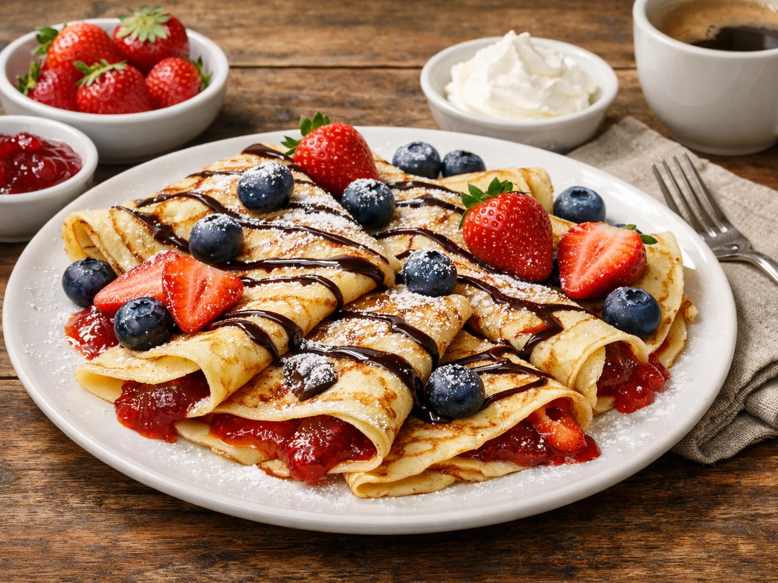 Palačinky (Czech Pancakes)